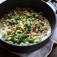 30 Minute Healthy Broccoli Cheese Rice - just like broccoli cheese soup, but more filling and nutritious! 320 calories. | pinchofyum.com