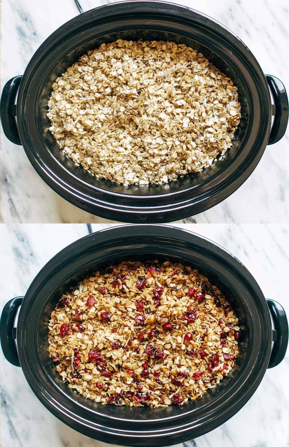 12 SUPER easy recipes you can make in a slow cooker, from veggie lasagna to an entire roasted chicken to pot roast! SO YUM! | pinchofyum.com