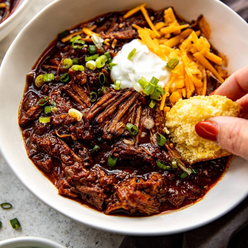 A picture of Slow Cooker Texas Style Chili