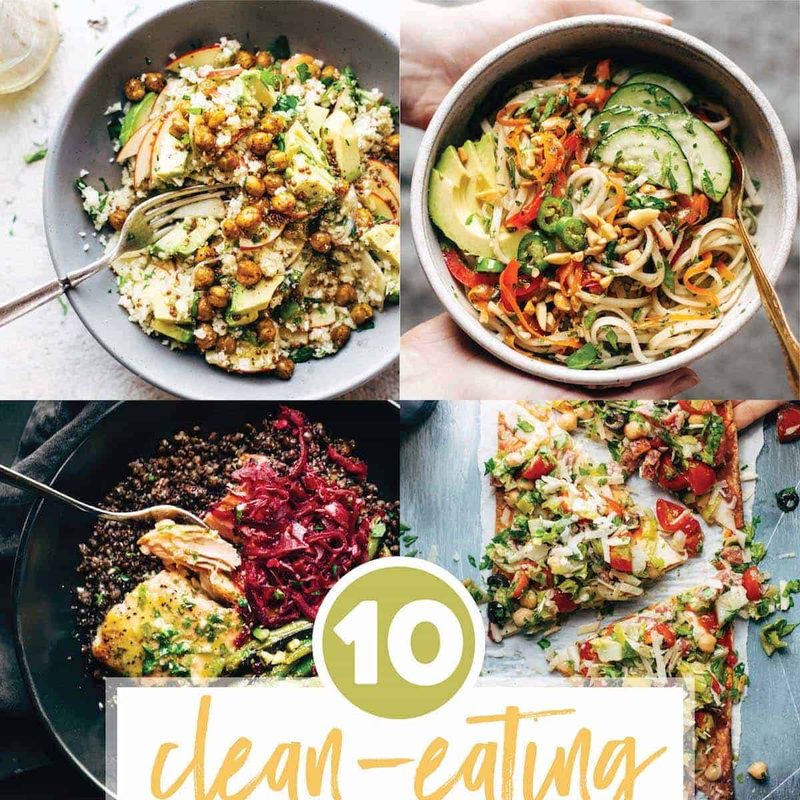 Spring recipes post header.