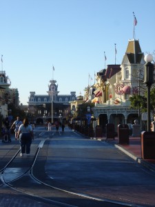 Nearly Empty Main Street