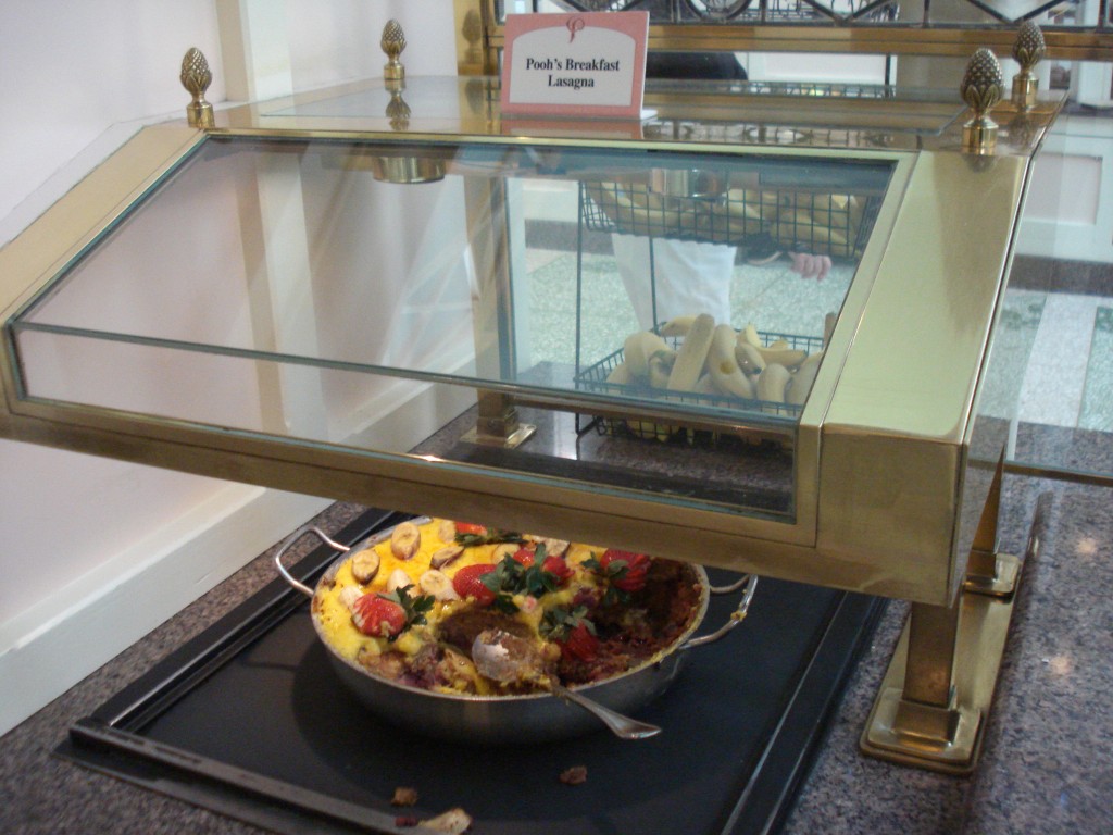 Pooh's Breakfast Lasagna (photo copyright DisneyFoodBlog)