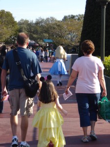 Alice is Very, Very Late in Opening the TeaCups Ride!
