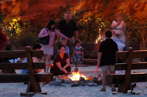 Yacht and Beach Club Resorts Campfire and Smores