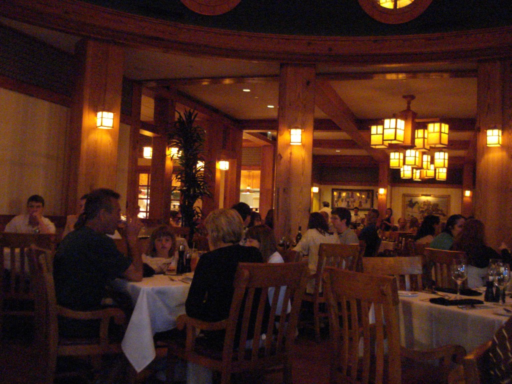 Dining Room at Yachtsman Steakhouse