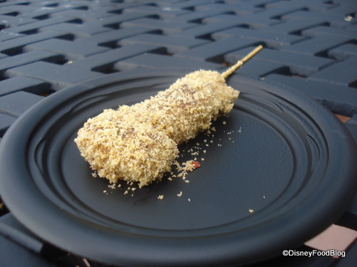 Pork Skewer with Farofa