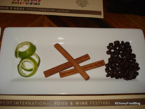 Items to prime our noses for the Tequila aromas