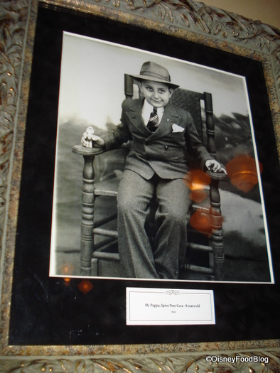 Cat Cora's Pappa at age 8