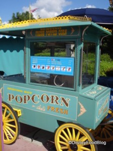 Nothin' like a little popcorn on a Solo Disney Day