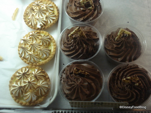 Lemon Tarts and Chocolate Mousse