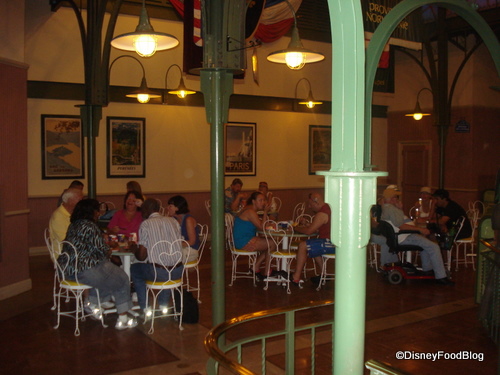 Indoor Seating Near the Bakery
