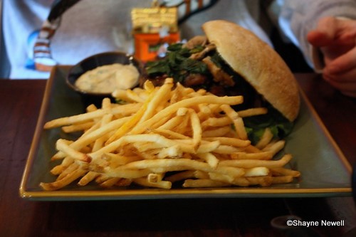 Kobe Beef Burger and Fries