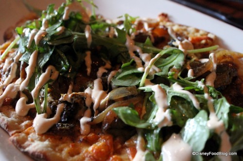 Flank Steak Flatbread at Jiko 