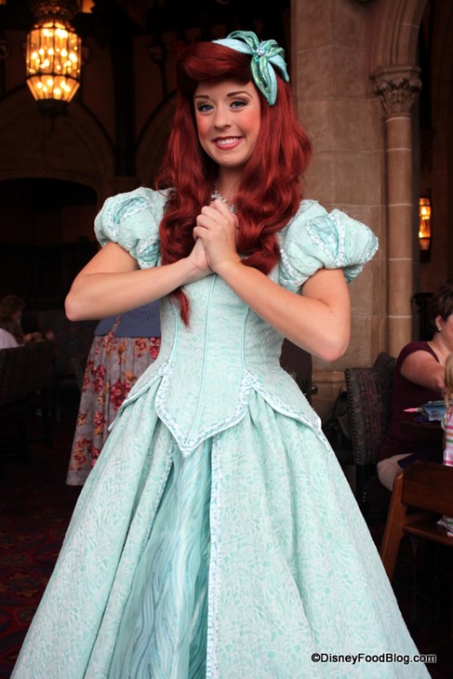 Dine with Ariel at Cinderella's Royal Table