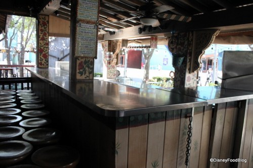 House of Blues outdoor bar