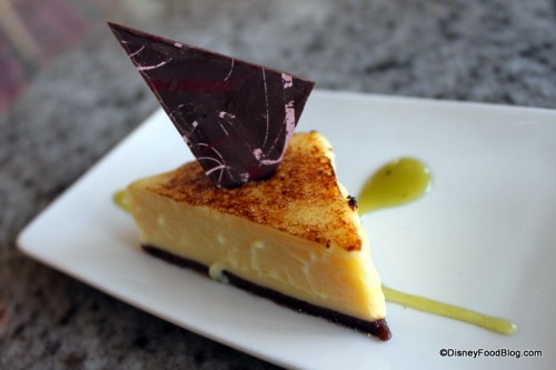 Key Lime Tart at Grand Floridian Cafe