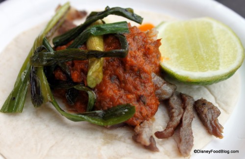 rib eye taco