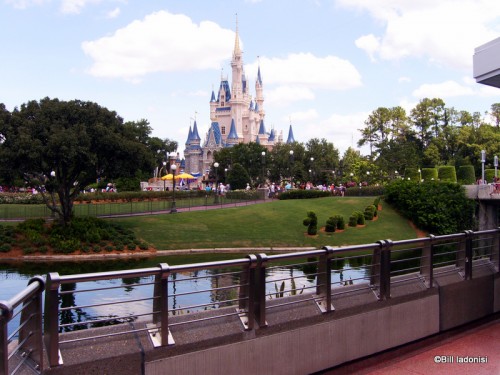 Breathtaking view from Tomorrowland Terrace seating