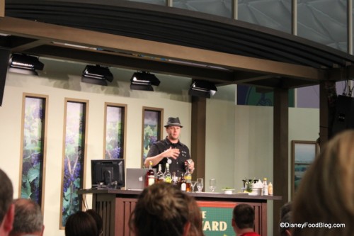 Mixology Seminar at the Epcot Food and Wine Festival