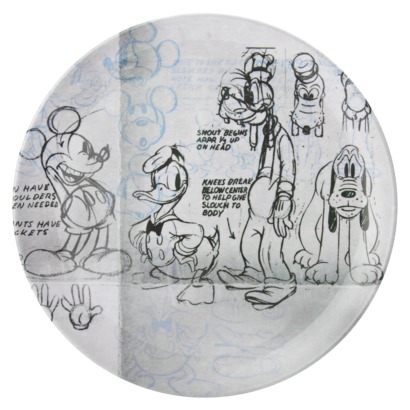 Mickey and the gang plate A