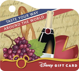 food and wine gift card