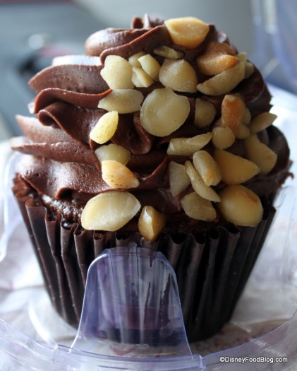 Chocolate Macadamia Cupcake from Captain Cook's