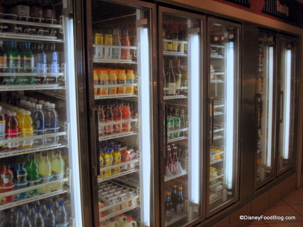 Extensive Refrigerated Section