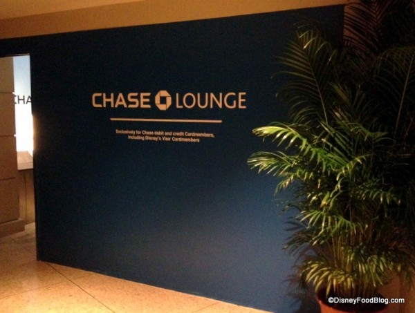 Chase Cardmember Lounge Festival Center