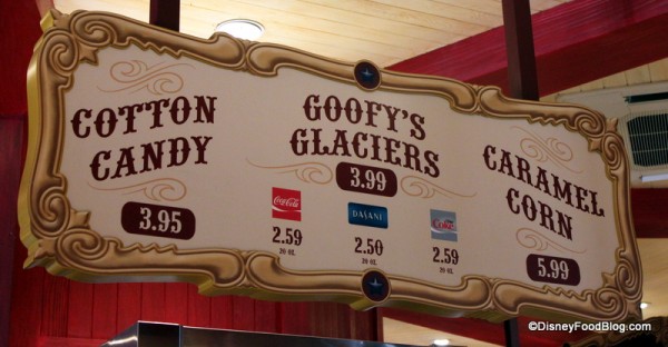 specialty items prices