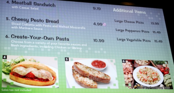 Menu Landscape of Flavors