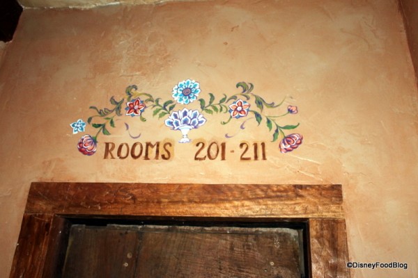 Room Numbers Above the Doors Give Credence to the Back Story