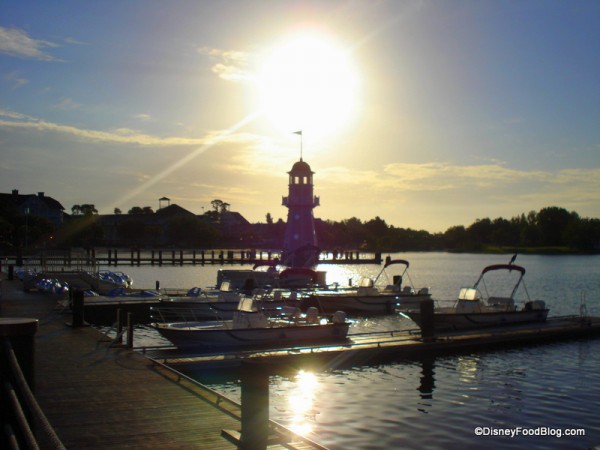 Sunrise at Disney World!