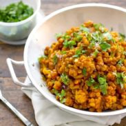 A picture of Cauliflower Yellow Lentil Curry