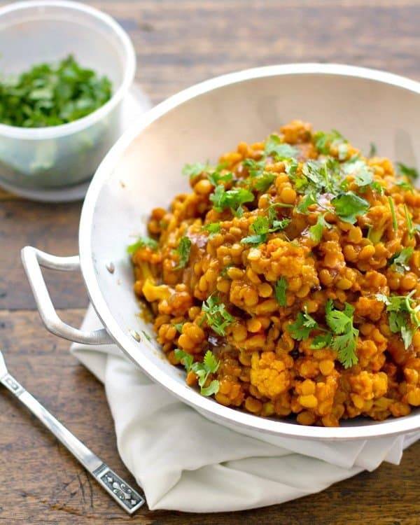A picture of Cauliflower Yellow Lentil Curry