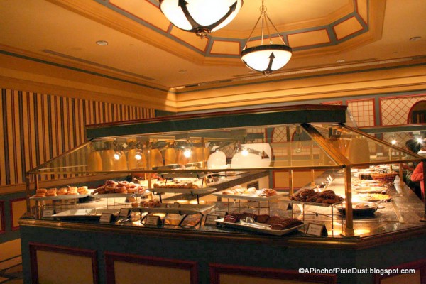 buffet area