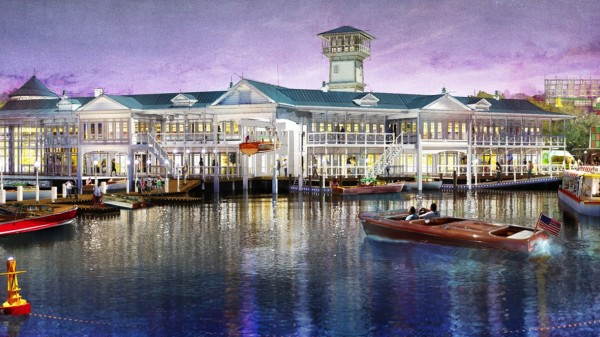 An Artist's Rendering of Disney Springs