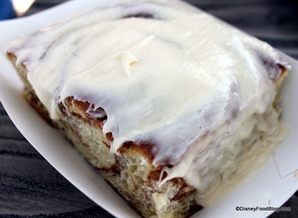 Cinnamon Roll Pacific Wharf Cafe