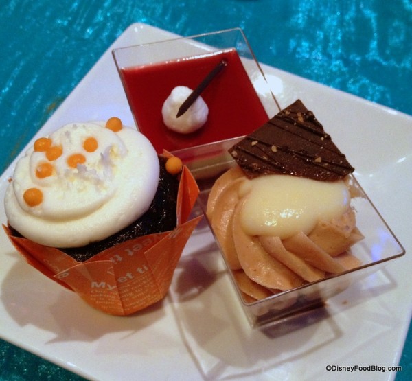 Chocolate Orange Cupcake Hazelnut Chocolate Cheesecake Morello Cherry Pistachio Mousse