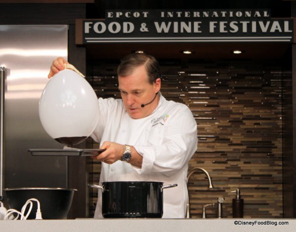 Epcot Food and Wine Festival Culinary Demo with Jacques Torres