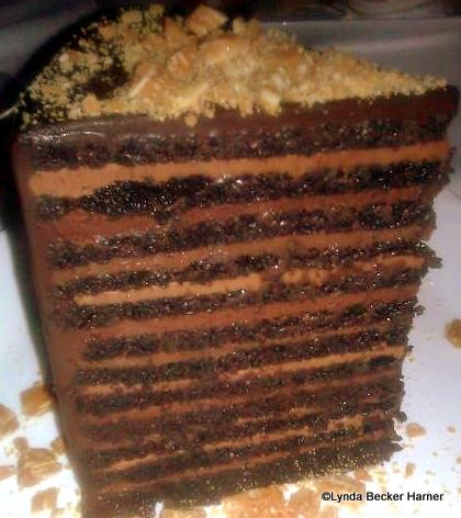 24 Layer Chocolate Cake Steakhouse 55
