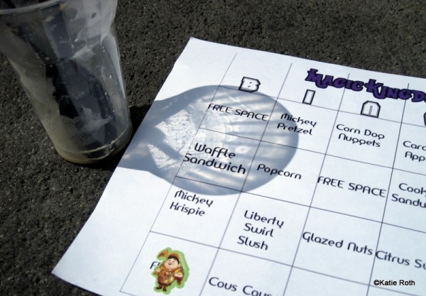 Bingo Card Float