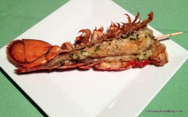 Griddled Lobster Tail Food and Wine