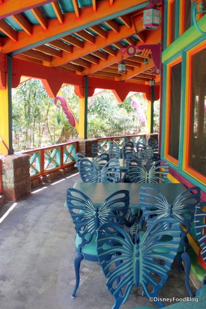 Terrace Seating Pizzafari