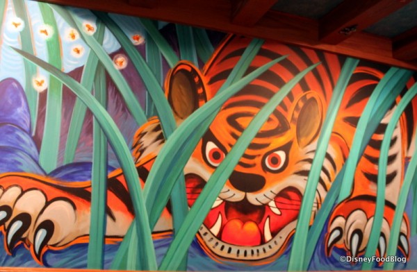 Tiger Mural Pizzafari