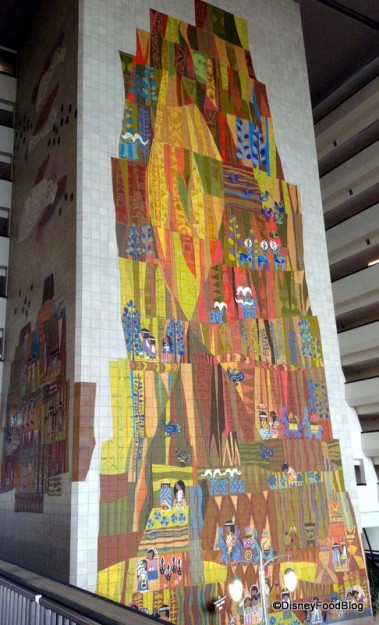 Mary Blair Mural at the Contemporary Resort