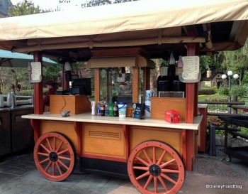 Canada Pavilion Popcorn Cart Epcot