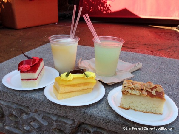 Pastries and Drinks at Spice Road Table