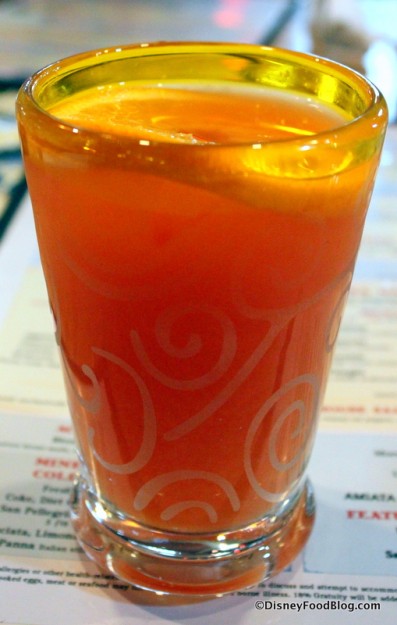 Blood Orange Acqua Fresca