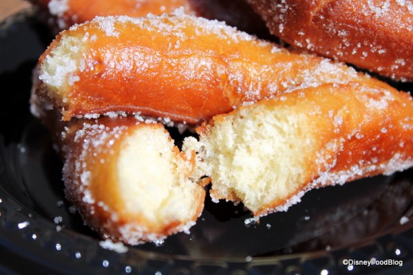 Inside of the Beignets