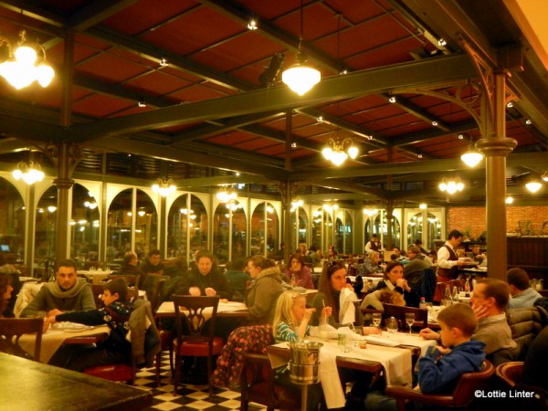 The conservatory area